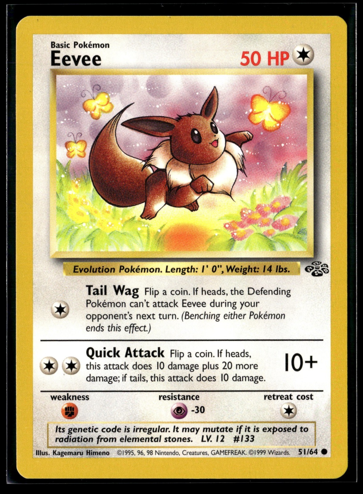 Eevee 51/64 Jungle NM