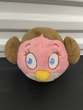 Star Wars Angry Birds Princess Leia Plush 4" High Collectible Stuffed Toy