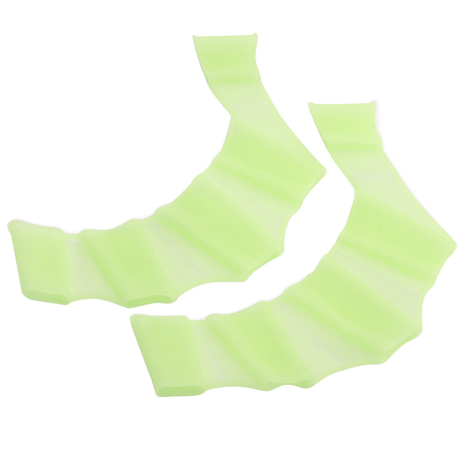 1 Pair Swimming Handcuffs Flippers Silicone Swimming Finger Webbed Swim P