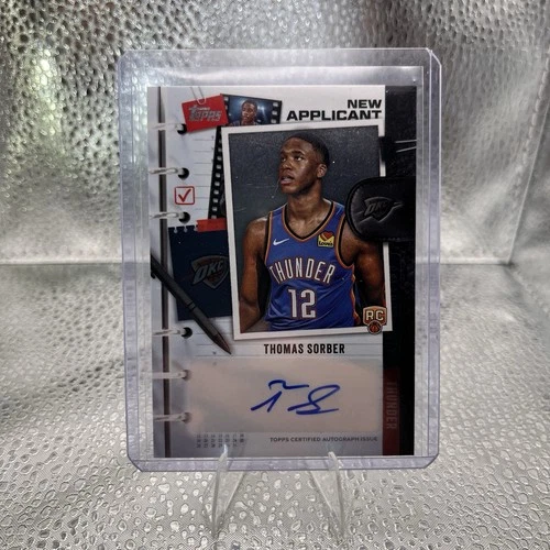 2025-26 Topps - New Applicants Autographs Thomas Sorber #NA-TS (AU, RC)
