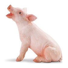 Sitting Piglet Safari Farm Safari Ltd NEW Toys Animals Figurines
