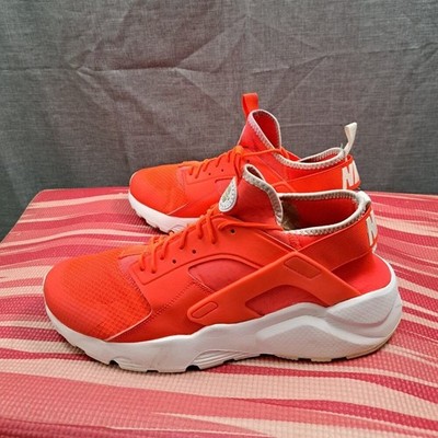 %Nike Air Huarache Run Ultra Bright Crimson Men s Shoes Size 13 A2
