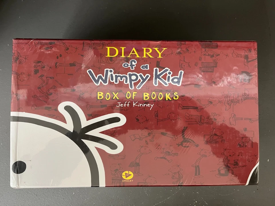 1-22 Diary of a Wimpy Kid Box of Books Jeff Kinney - NEW Foto 2 de 3