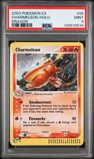 Charmeleon Holo Secret Rare 99 2003 Dragon Pokemon English SWIRL PSA 9 NEW CERT on eBay
