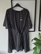Black And White Womens Dess Size 16 Smart Papaya Dress New