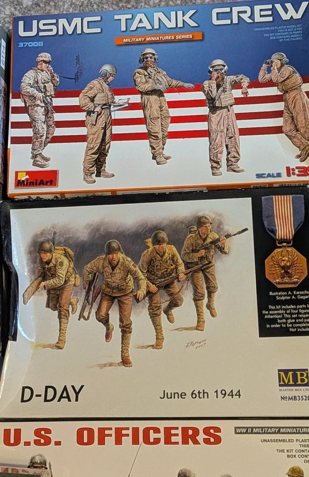 Konvolut Von Modell-Bau Figuren, Fahrzeugen - Bild 3 von 4