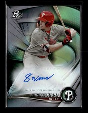 2022 Bowman Platinum #TOP-55 Jordan Viars Top Prospect Autograph