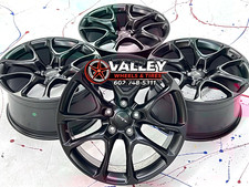 20 Jeep Grand Cherokee Trackhawkfit Oem Srt Rims Wheels Satin Black Set 4 5x127
