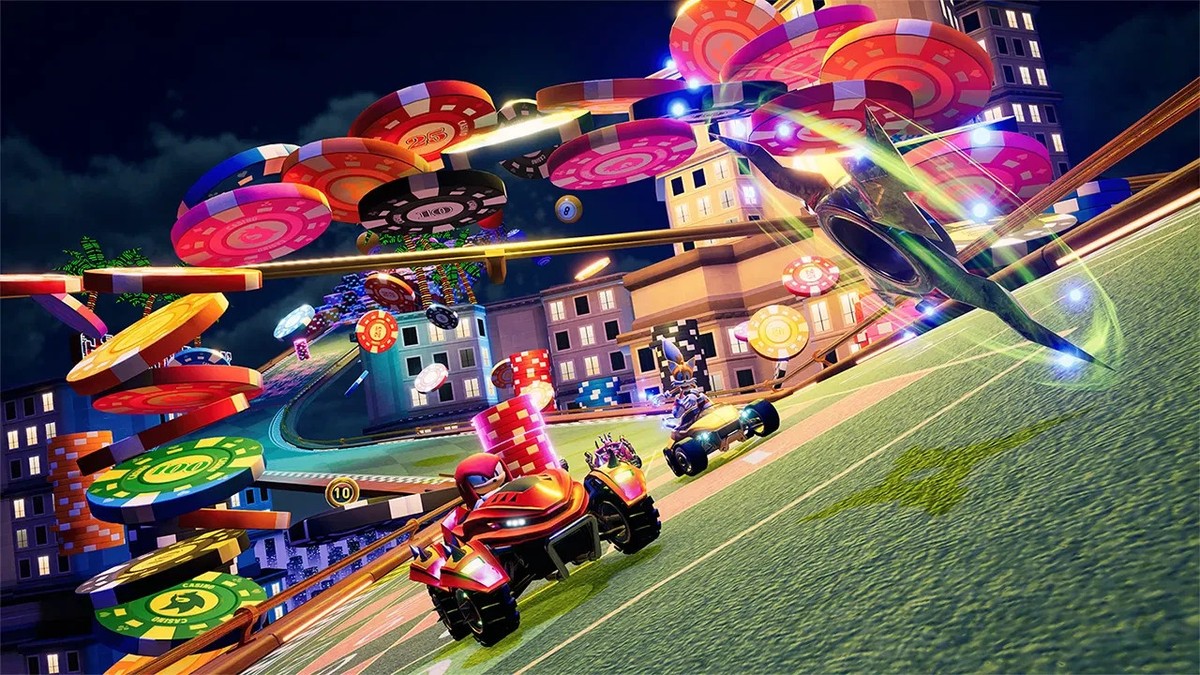 Sonic Racing: CrossWorlds (PlayStation 4) Japan Import [Multi-Lang