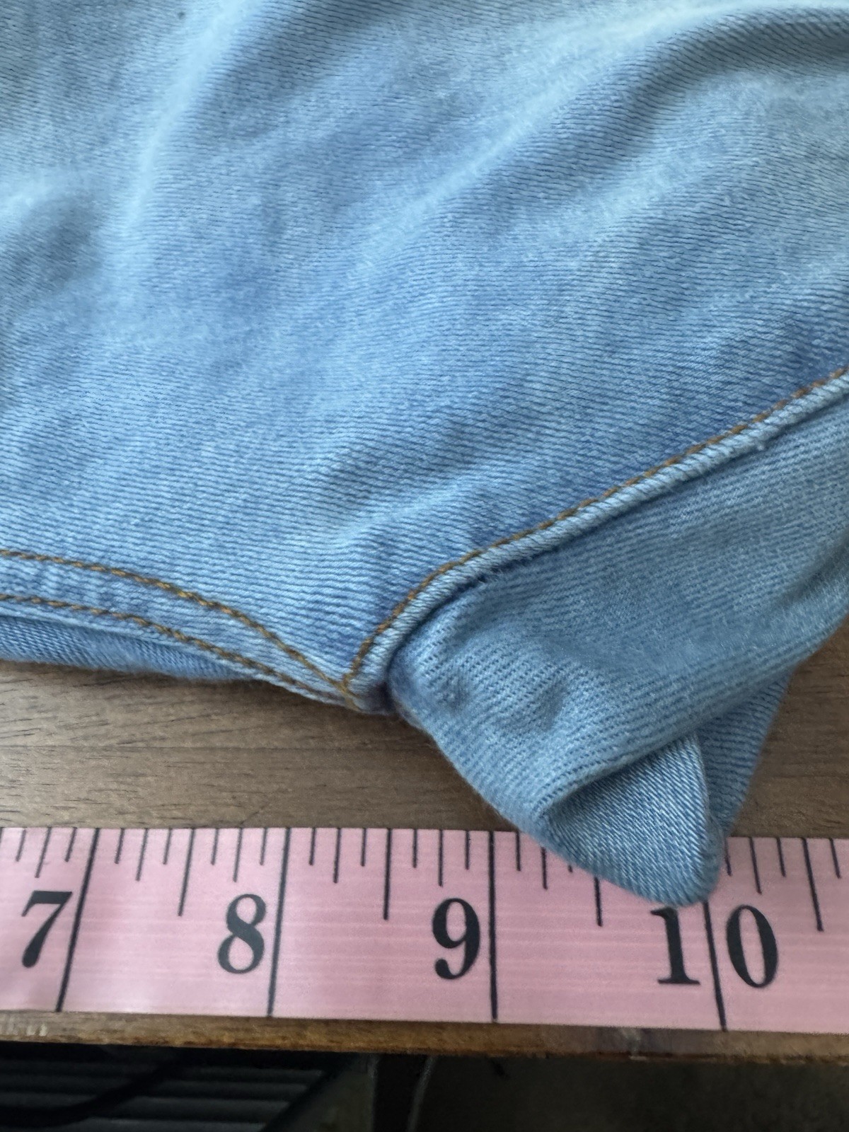 True Religion World Tour Billie Mid Ride Straight 29 Light Wash Urban Streetwear thumbnail 11