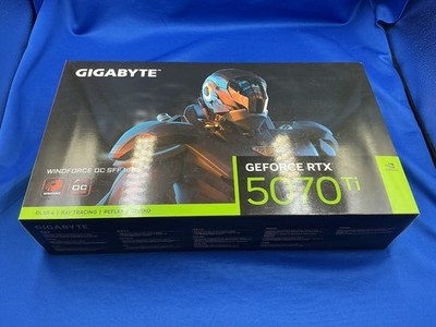 GIGABYTE NVIDIA GeForce RTX 5070 Ti 16GB GDDR7 PCI Express 5.0 ATX Graphics Card