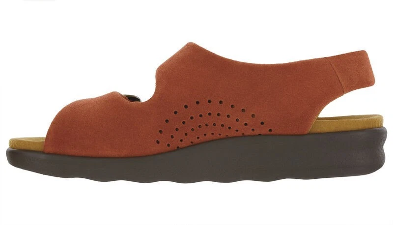 SAS Women's Shoes Relaxed Sandal Rust 8 Medium FREE SHIPPING New In Box Save - Image 2 of 4