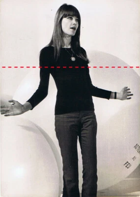 Françoise HARDY - 70's-Photo de presse 12,5x18 originale - tirage d'époque 70's - Photo 1/2