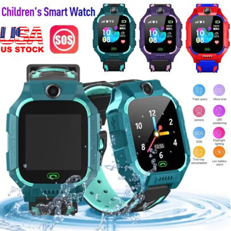 4G Kids Smart Watch with GPS Tracker and Calling, HD Touch Screen Kids Cell  Phone Watch Combines SMS, Voice, Video Call, SOS, WiFi, Face Unlock