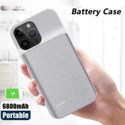 Battery Charger Case For iPhone 14 Pro Max 14 Plus Power Bank Charging Cover
