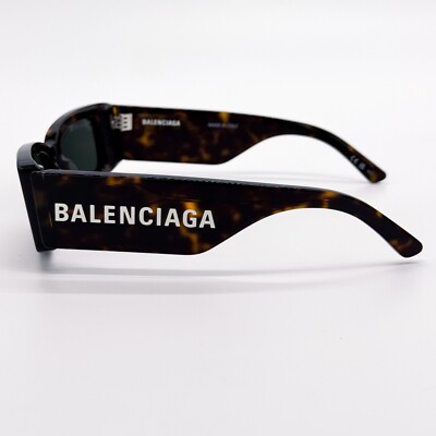 NEW BALENCIAGA BB0260S 002 UNISEX DARK HAVANA/GREEN SUNGLASSES BALENCIAGA NEW BALENCIAGA BB0260S 002 UNISEX DARK HAVANA/GREEN  main image 4