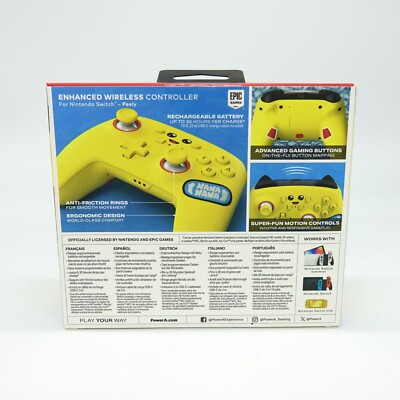 PowerA Wireless Controller Peely Fortnite for Nintendo