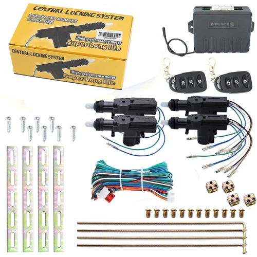 System Alarm With Keyless Entry One Click Search 2/5 -wire Door Actuator Kit Car