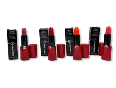 Giorgio Armani Rouge Ecstasy Excess Moisture Rich Lipcolor 0.14oz. New; You Pick