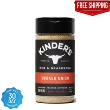 Kinder's Smoked Onion Seasoning & Rub for Grilling, 7 oz