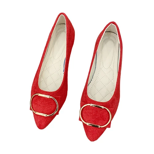 Bequemer modischer eleganter Damenschuh rutschfest flache Schuhe Slipper flache Party - Bild 51 von 75