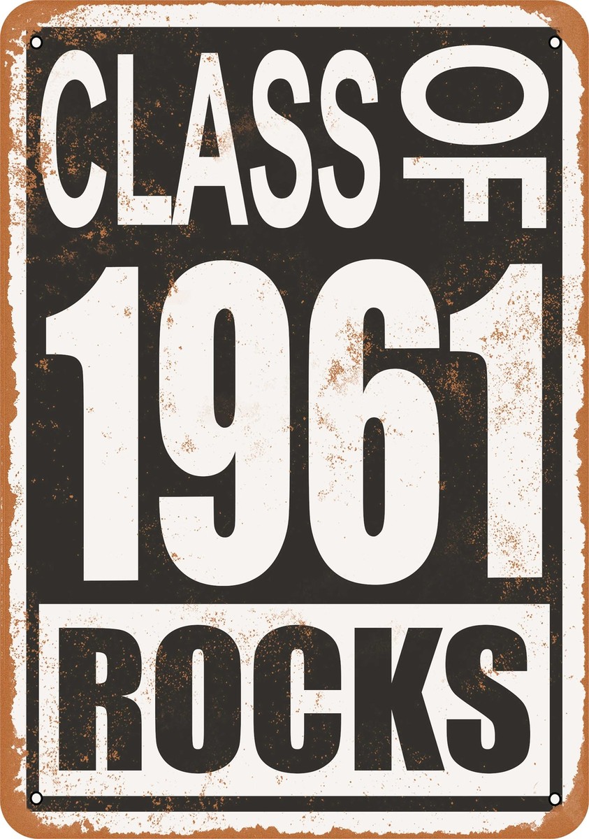 50s ROX MASONRY PAINT ヴィンテージ メタルサイン／看板 METAL SIGN - Class of 1961 Rocks -- Vintage Look | eBay