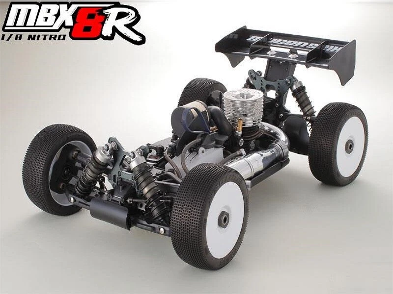 Mugen Seiki 1:8 GP 4WD Off-Road Buggy MBX-8R E2027 RC coche modelo - Imagen 2 de 4
