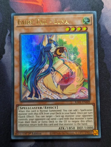 Fairy Tail - Luna - RA01-EN009 - Ultra Rare Near Mint