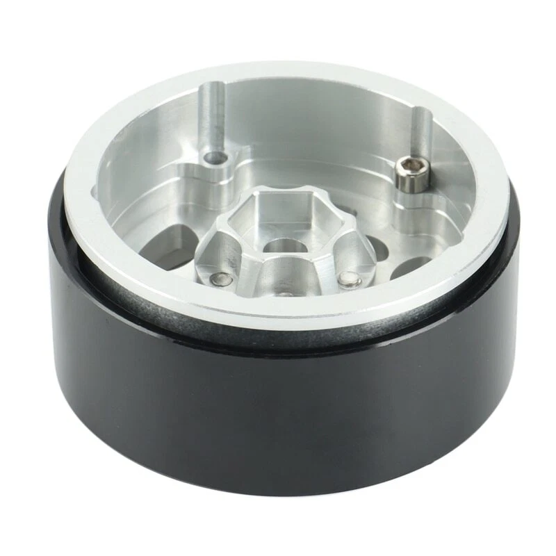 1.9 Metal Beadlock Wheel Hub Wheel Rim for 1/10 RC Crawler Axial SCX10 RC4WD D90 - Image 4 of 4