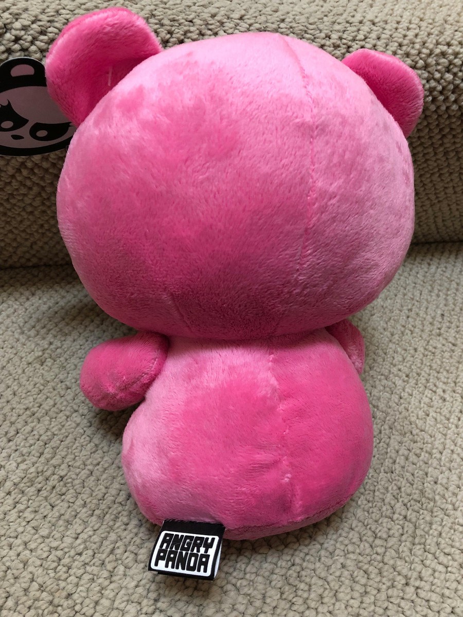 Rare! Pink Angry Panda EXCLUSIVE plush SDCC 2012 New w/ Tag