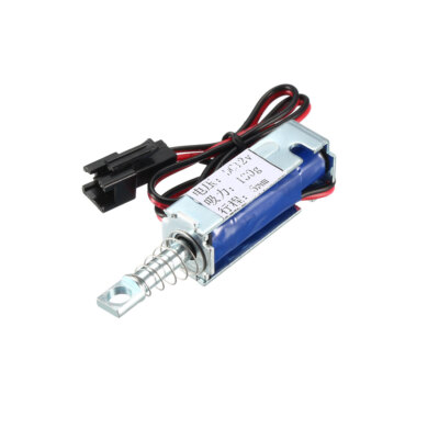 DC 12V 2A 5mm Electromagnetic Solenoid Lock Pull Type for Cabinet Door Lock
