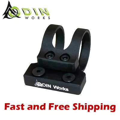 Odin Works M-LOK MLOK Rail Light Mount for 1" Flashlight SureFire Streamlight