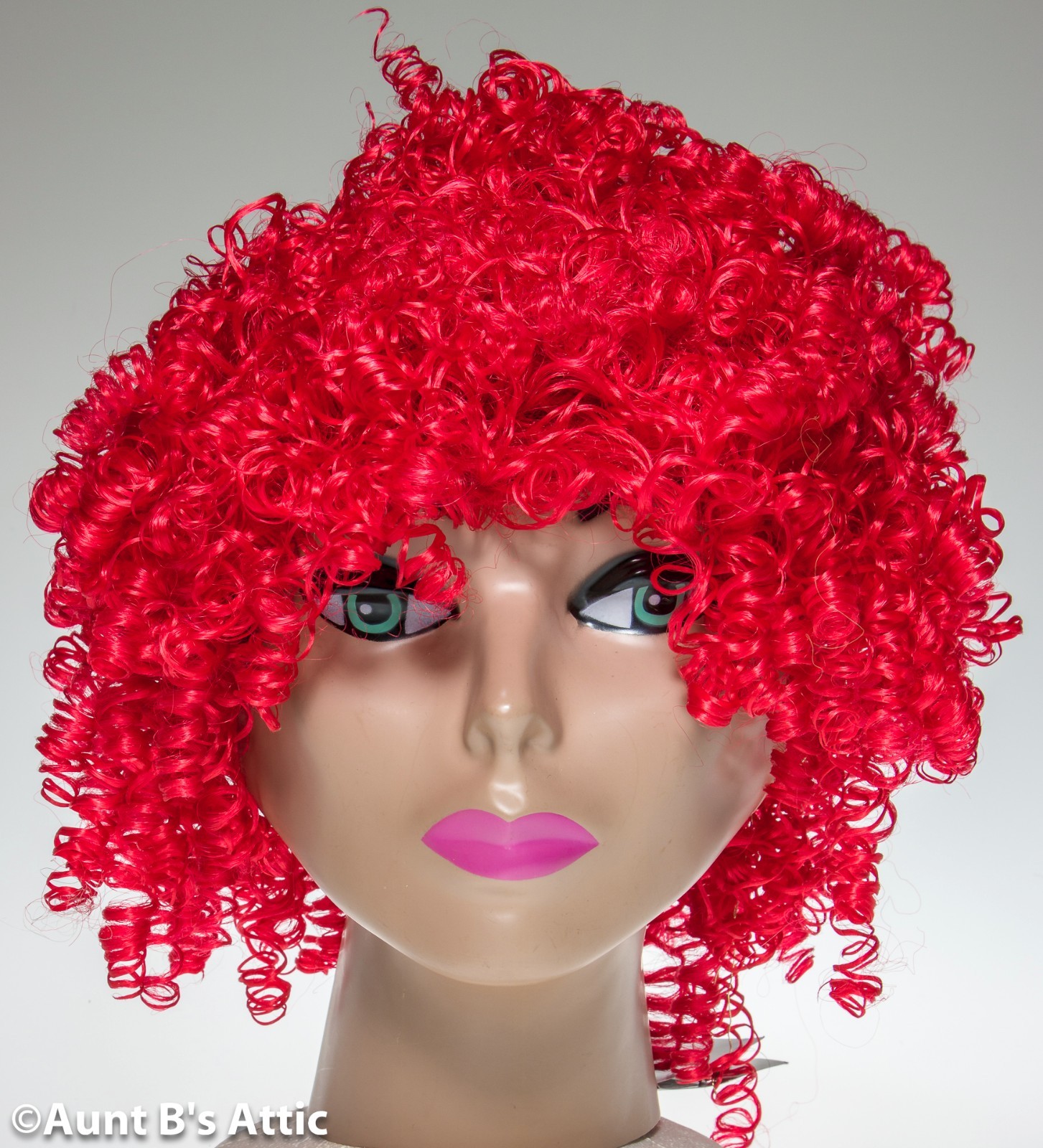 Wig Adorable Ringlet Curl Synthetic Hair Girlie Girl Cos Play Clown