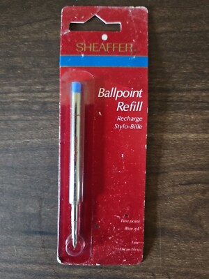 Sheaffer Ballpoint Pen Refill Blue Fine point New Vintage #99324 USA