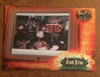 Evil Trio 68 Big Bads Buffy The Vampire Slayer 2004 Inkworks Trading Card