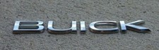 Buick Emblem Letters Badge Decal Logo Lucerne Lacrosse Oem Factory Genuine