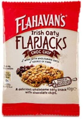 Flahavan's Irish Oaty Flapajacks Choc Chip Flavour (6 x 40 g)