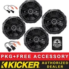 KICKER 43DSC6504 6.5+6.75" 43DSC6704 OEM SPEAKER KIT CHEVY SILVERADO 2007-14