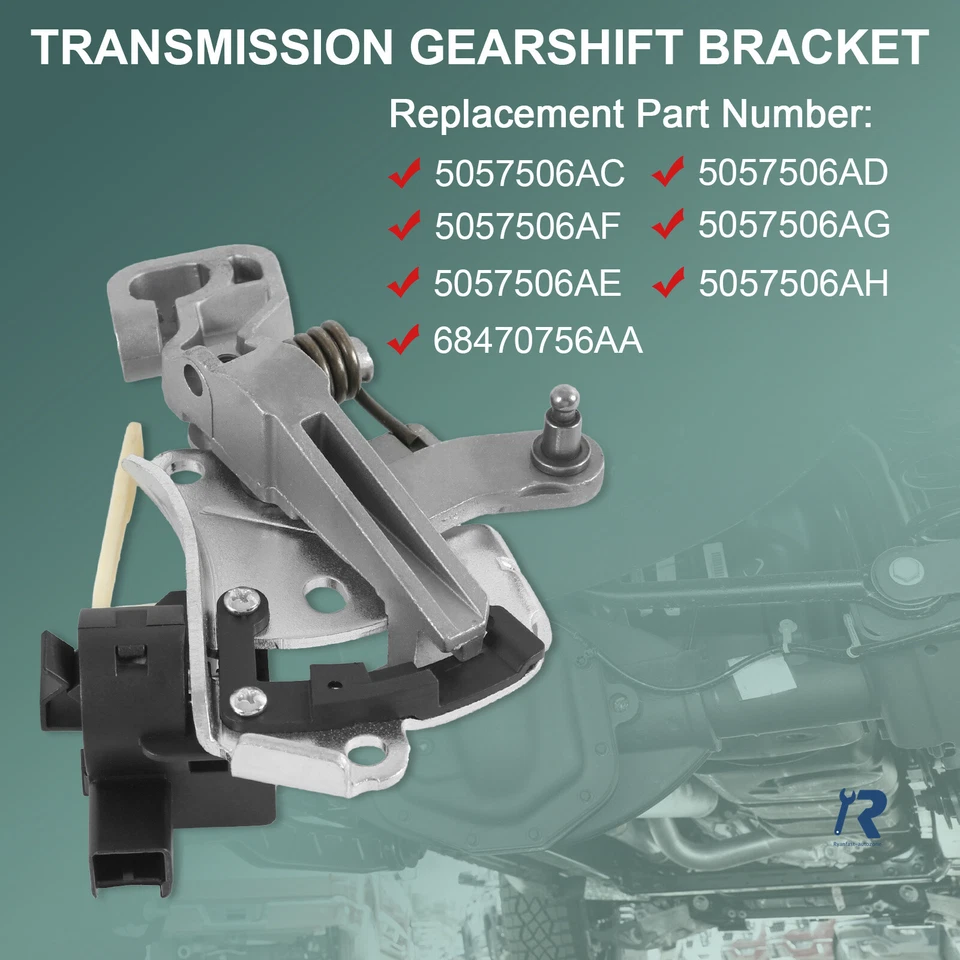 Soporte de cambio de marchas Trans para Ram 1500 2500 3500 2010-2021 68470756AA 5057506AH Foto 3 de 4