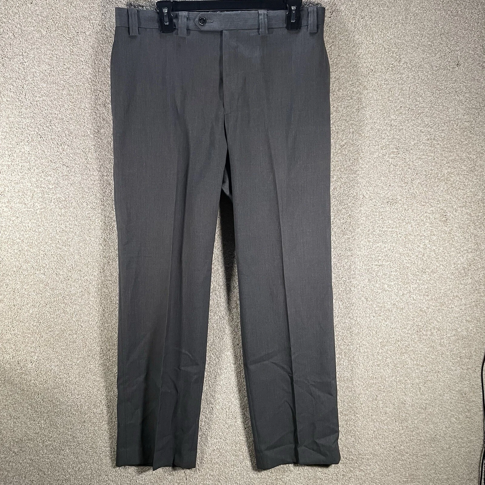 Ralph Lauren Mens Dress Pants Gray Trousers 36x30