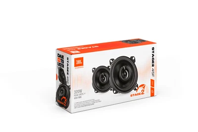 JBL Stage2 45F - 4" 2-Way Coaxial Car Speakers 320W - Without Grills