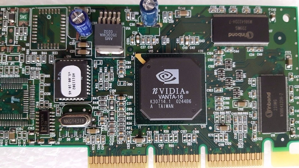 Nvidia Vanta 16MB AGP Video Graphics Card (IBM FRU 25P4058) - Image 2 of 4
