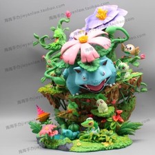 Figura PVC Forest Group Hierba Tipo Venusaur 33cm Estatua Modelo Muñeca Juguetes