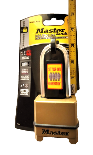 Master Lock Magnum NEW Combination Padlock M175XDLJ - Picture 6 of 6