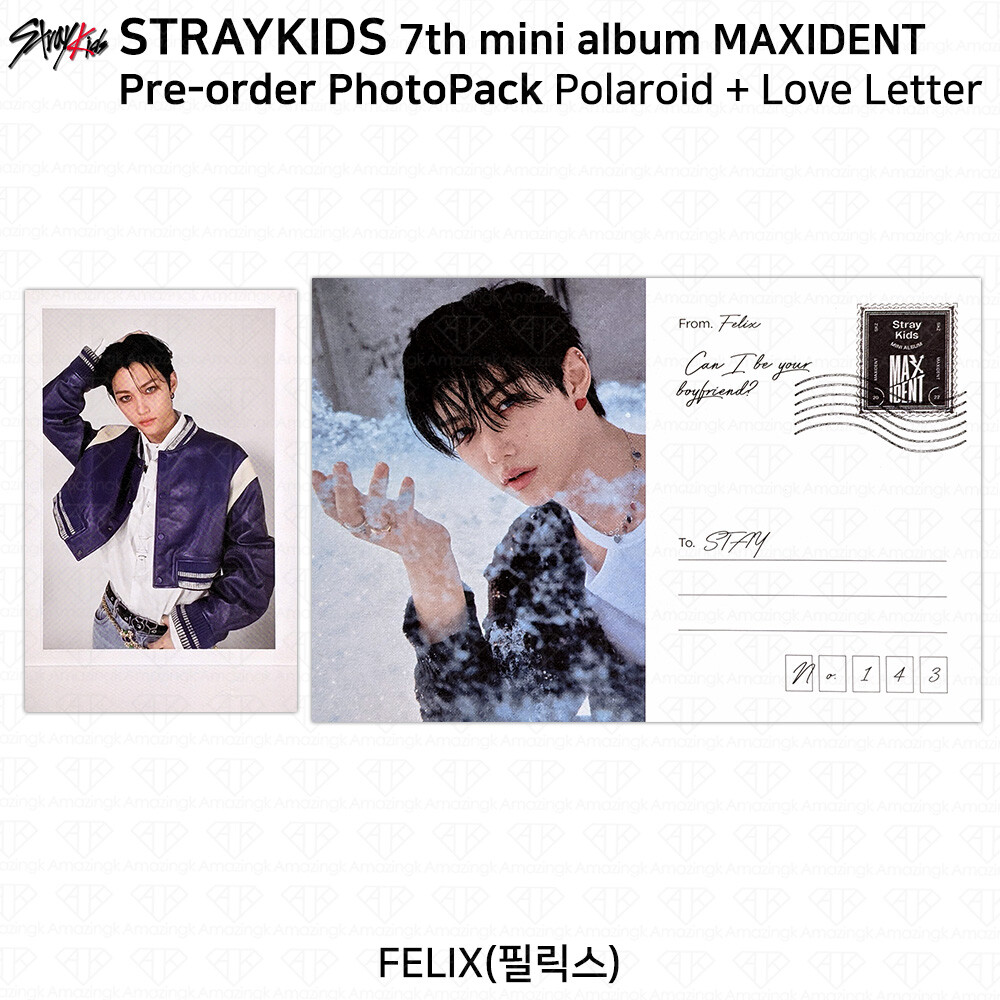 stray kids maxident ラブレター　8枚セット STRAY KIDS MAXIDENT OFFICIAL LOVE LETTER PHOTO CARD SET | eBay