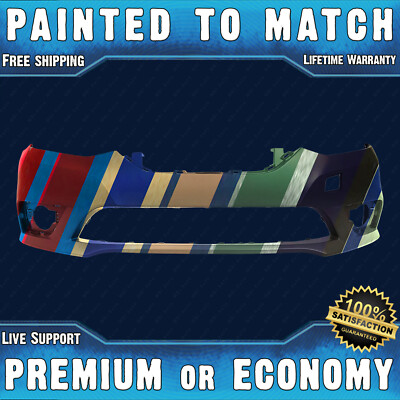 NEW Painted To Match Front Bumper Cover Replacement for 2016-2019 Nissan Sentra