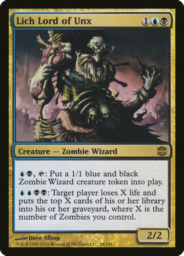 Lich Lord of Unx [Alara Reborn] MTG Lightly Played - Picture 1 of 1