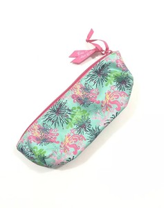 Lilly Pulitzer Small Pencil Pouch Make Up Case Coral Dirty Shirley Ebay