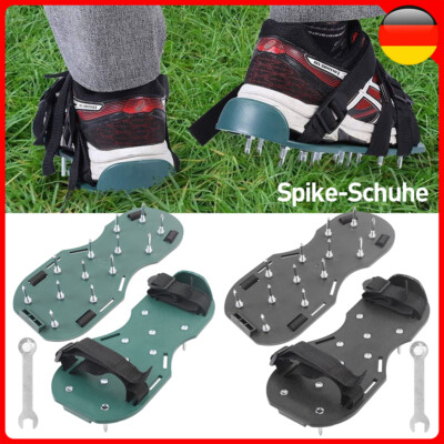 Rasenbelüfter Rasen Schuhe Sandale Vertikutierer Nagelschuhe Rasenbelüftung neu