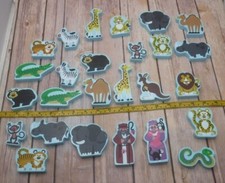 YOU CHOOSE Melissa Doug replacement wooden ANIMAL for Noah's Ark shape sorter